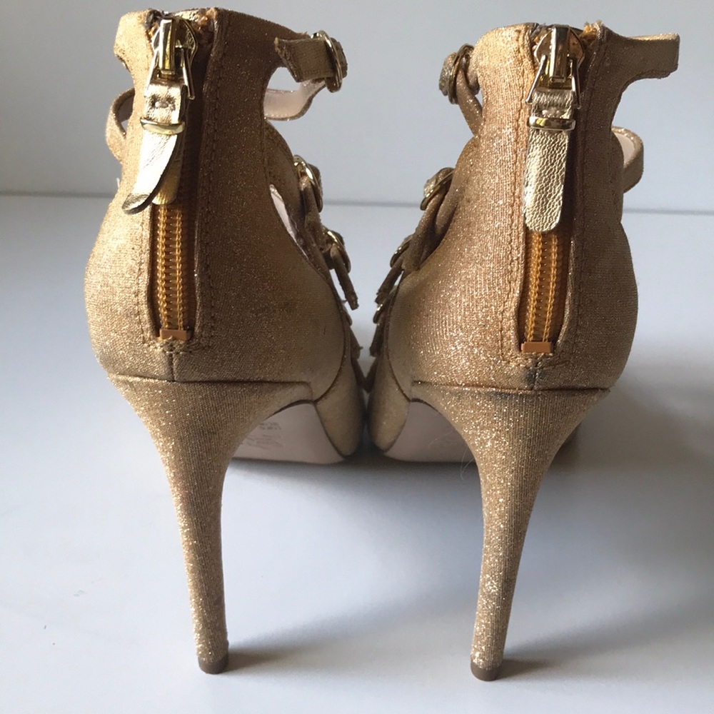Via Spiga golden heels 7.6 - Picture 3 of 6